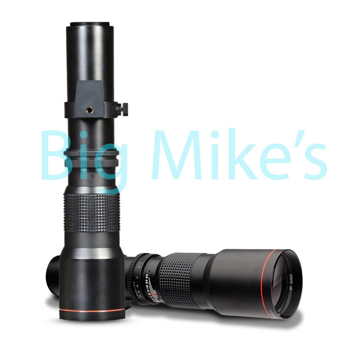 Canon EOS 80Dレンズキッド、望遠レンズ、三脚 Amazon | High-Power 500mm/1000mm f/8 手動望遠レンズ + 三脚 +